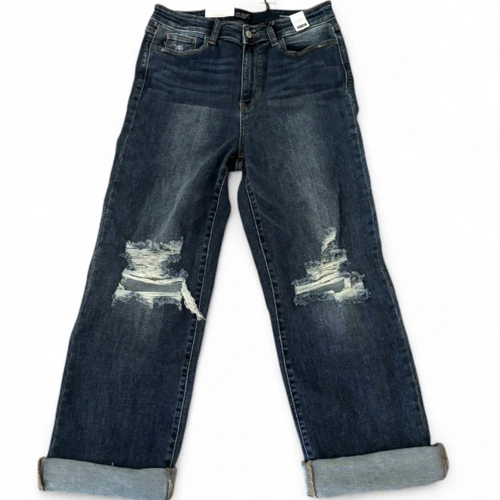 Judy Blue Distressed Jeans NWT - Picture 8 of 9